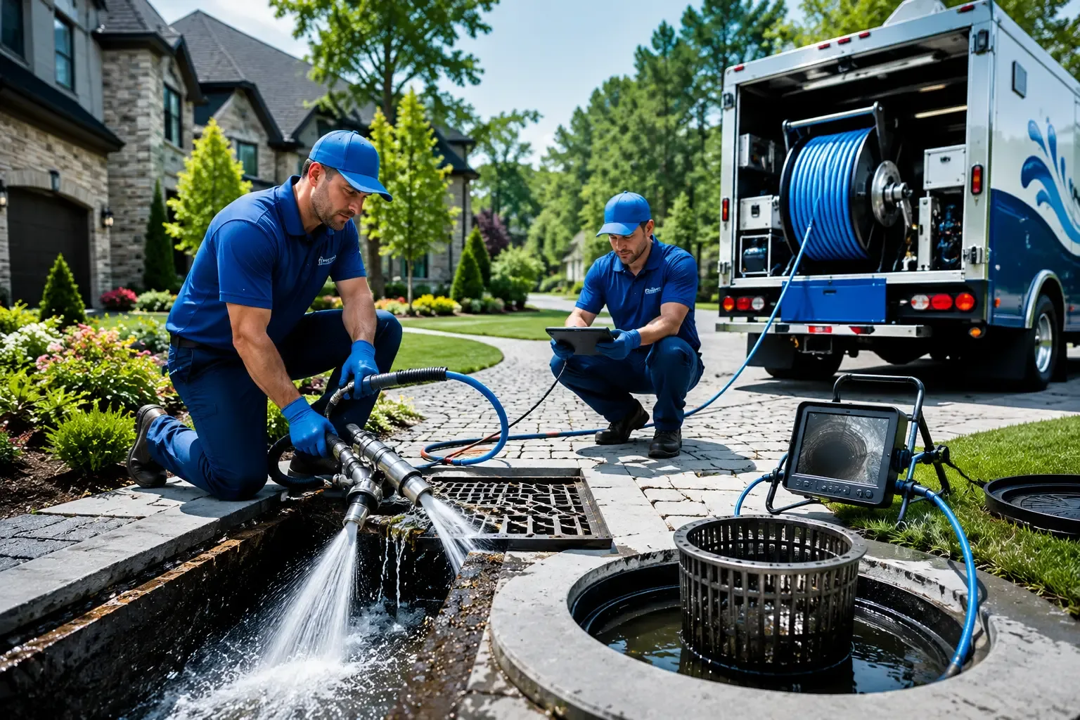Local outdoor drain cleaning professionals in Huntington, NY
